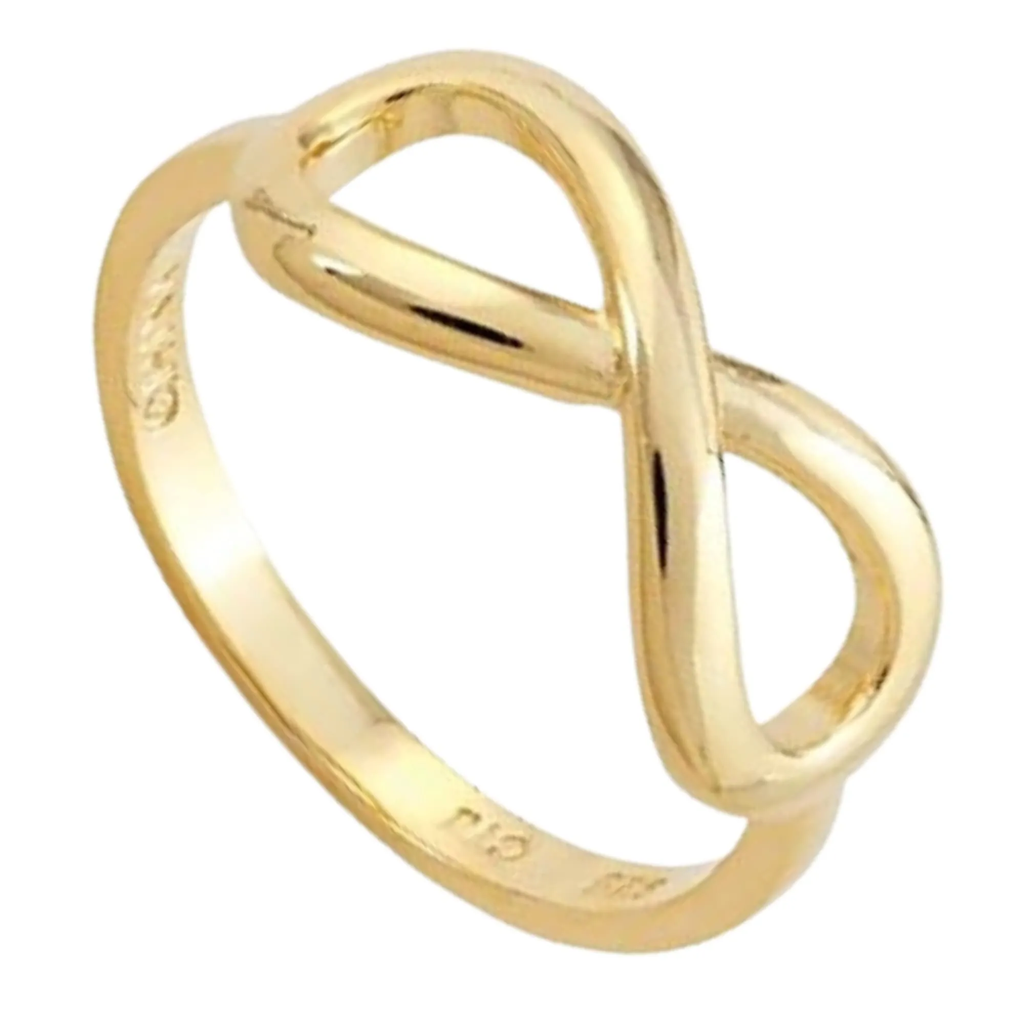 Bow Rings Infinity Rings for Women - Sterling Silver or 14k Gold - Elegant Gift for Her